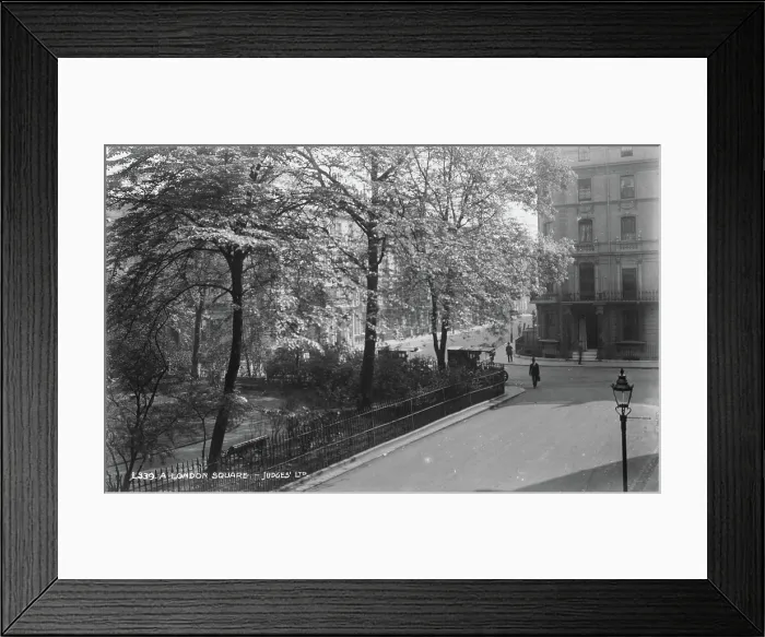 Framed Print : A London Square Framed Print : A London Square