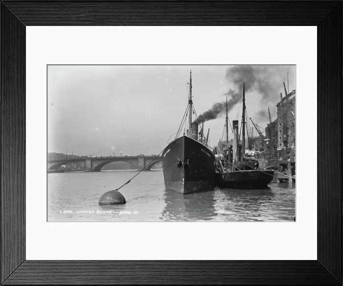 Framed Print : London Bridge in Historical Context Framed Print : London Bridge in Historical Context