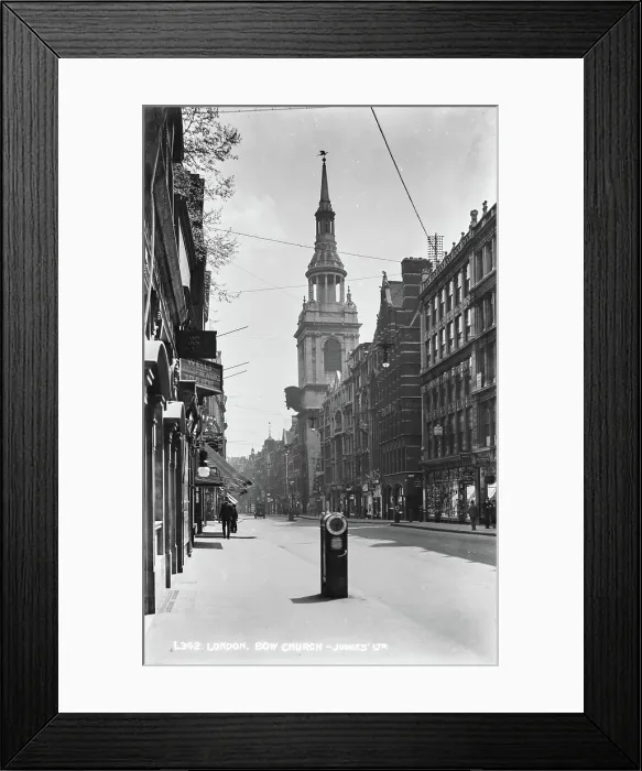 Framed Print : Bow Church, London Framed Print : Bow Church, London