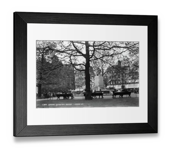 Framed Print : Leicester Square in London Framed Print : Leicester Square in London