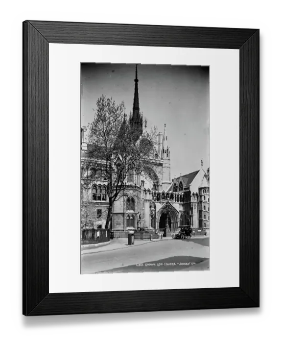 Framed Print : London Law Courts Framed Print : London Law Courts
