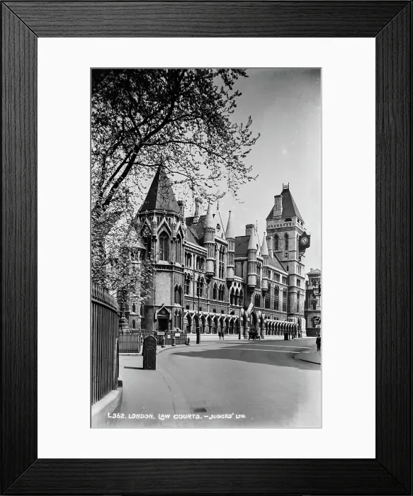Framed Print : London Law Courts Framed Print : London Law Courts