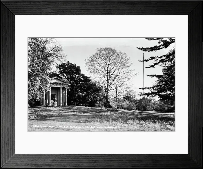 Framed Print : World's Tallest Flagstaff at Kew Gardens Framed Print : World's Tallest Flagstaff at Kew Gardens