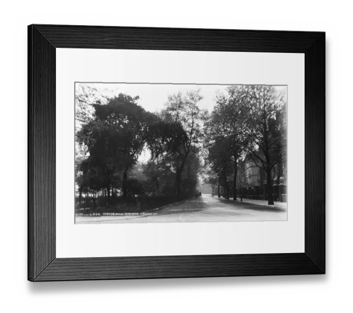 Framed Print : Cheyne Walk, Chelsea Framed Print : Cheyne Walk, Chelsea