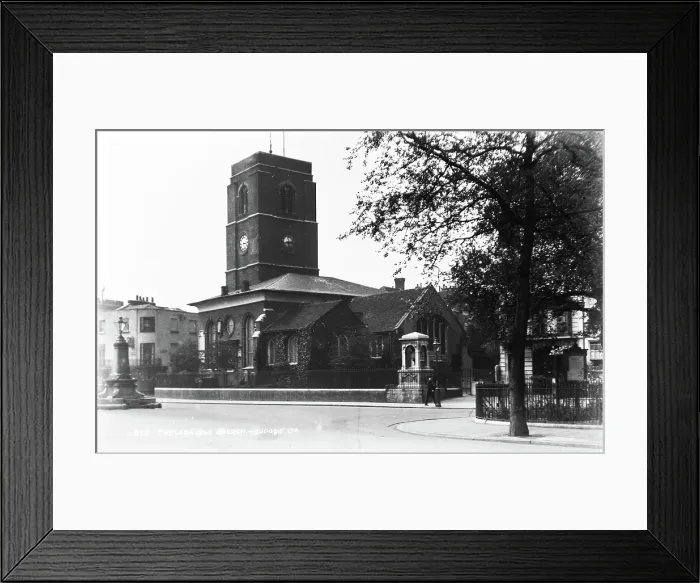 Framed Print : Chelsea Old Church Framed Print : Chelsea Old Church