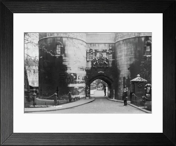 Framed Print : Middle Tower, Tower of London Framed Print : Middle Tower, Tower of London
