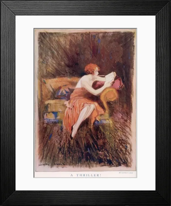 Framed Print : A THRILLER Framed Print : A THRILLER