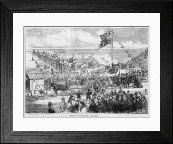Framed Print : Blackpool Pier Framed Print : Blackpool Pier
