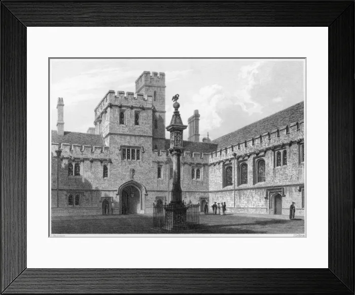 Framed Print : Corpus Christi Quad Framed Print : Corpus Christi Quad