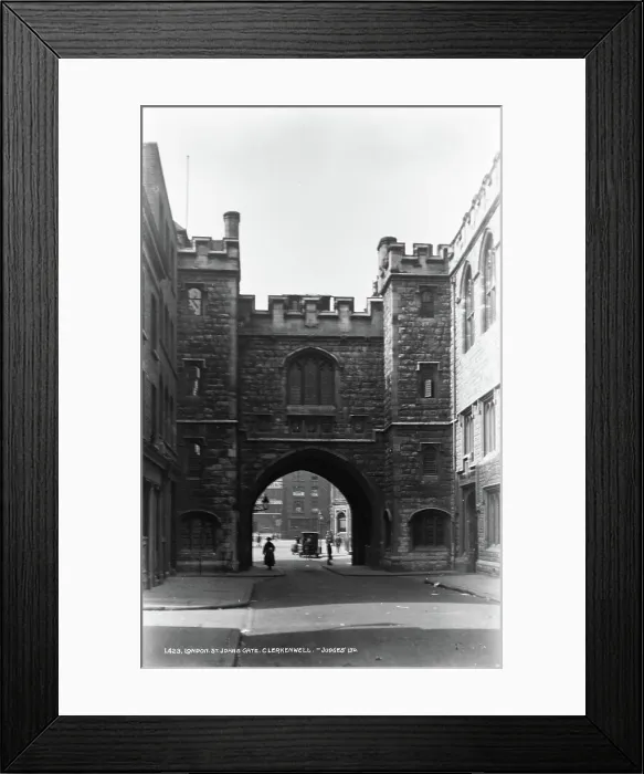 Framed Print : St. John's Gate, Clerkenwell Framed Print : St. John's Gate, Clerkenwell