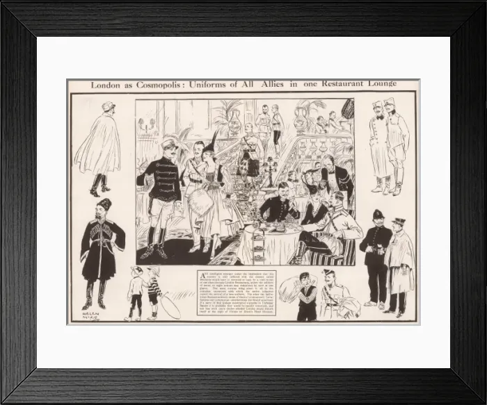 Framed Print : London as a Cosmopolis Framed Print : London as a Cosmopolis