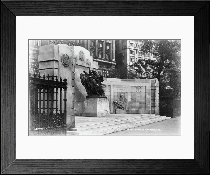 Framed Print : Belgian War Memorial Framed Print : Belgian War Memorial