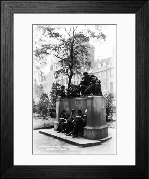 Framed Print : Mrs. Ramsay Macdonald's Memorial