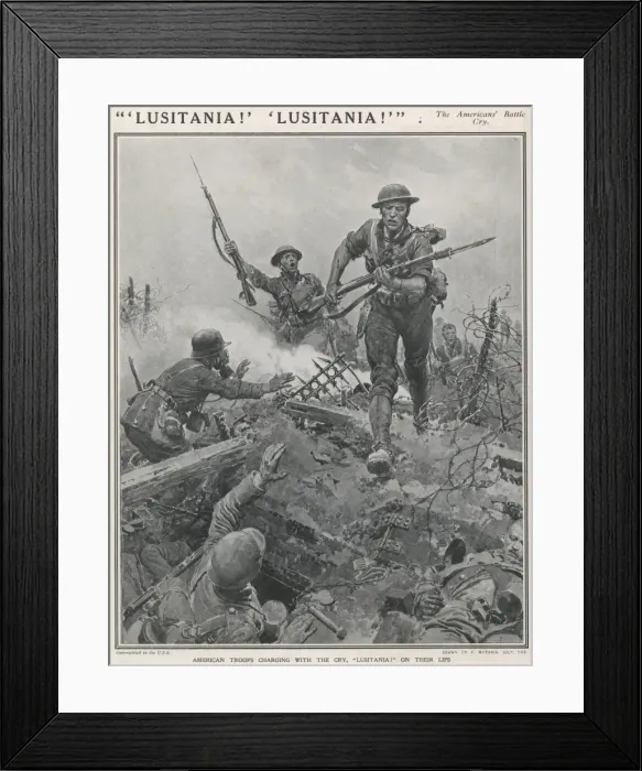 Framed Print : Lusitania!, Lusitania Framed Print : Lusitania!, Lusitania