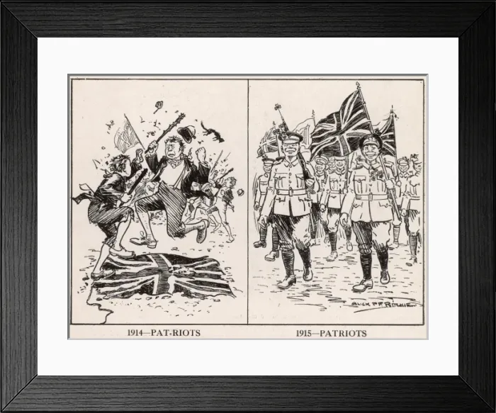 Framed Print : 1914 Pat-Riots, 1915 Patriots Framed Print : 1914 Pat-Riots, 1915 Patriots