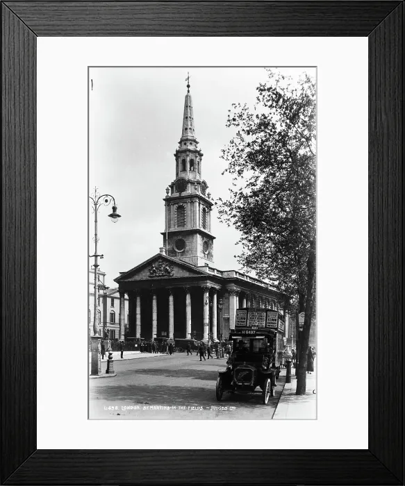 Framed Print : Exterior of St. Martin-in-the-Fields Framed Print : Exterior of St. Martin-in-the-Fields
