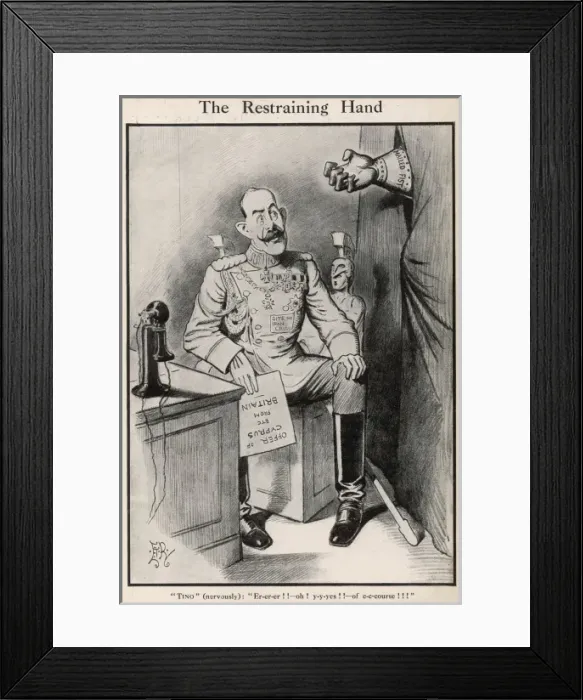 Framed Print : The Restraining Hand Framed Print : The Restraining Hand