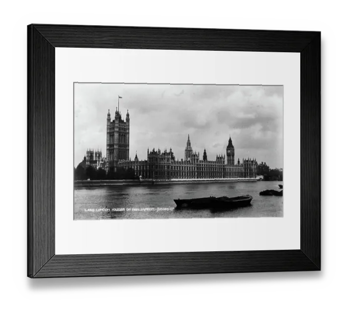 Framed Print : Houses of Parliament, London Framed Print : Houses of Parliament, London