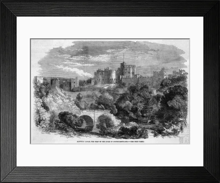 Framed Print : Alnwick Castle Framed Print : Alnwick Castle