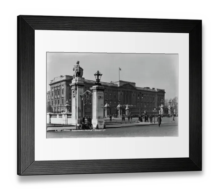 Framed Print : Buckingham Palace in Historical Context Framed Print : Buckingham Palace in Historical Context
