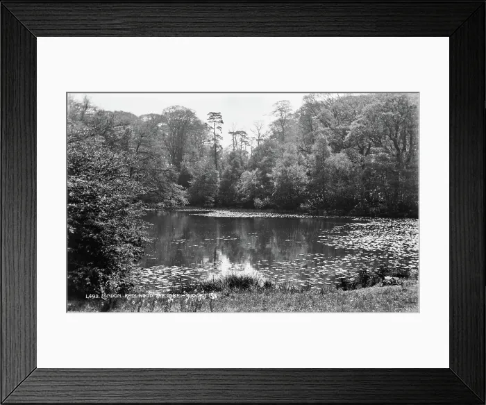 Framed Print : The Lake at Kenwood Framed Print : The Lake at Kenwood