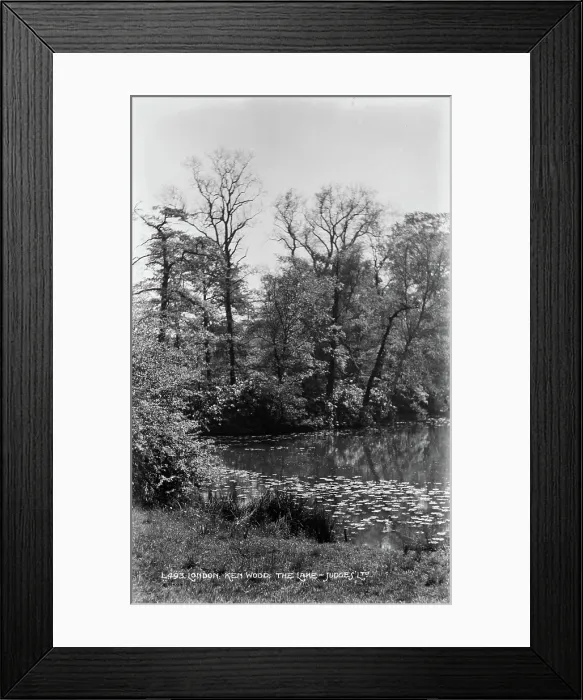 Framed Print : The Lake at Kenwood Framed Print : The Lake at Kenwood