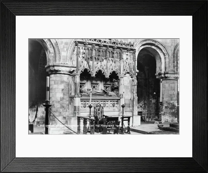Framed Print : The Founder's Tomb at St. Bartholomew the Great Framed Print : The Founder's Tomb at St. Bartholomew the Great