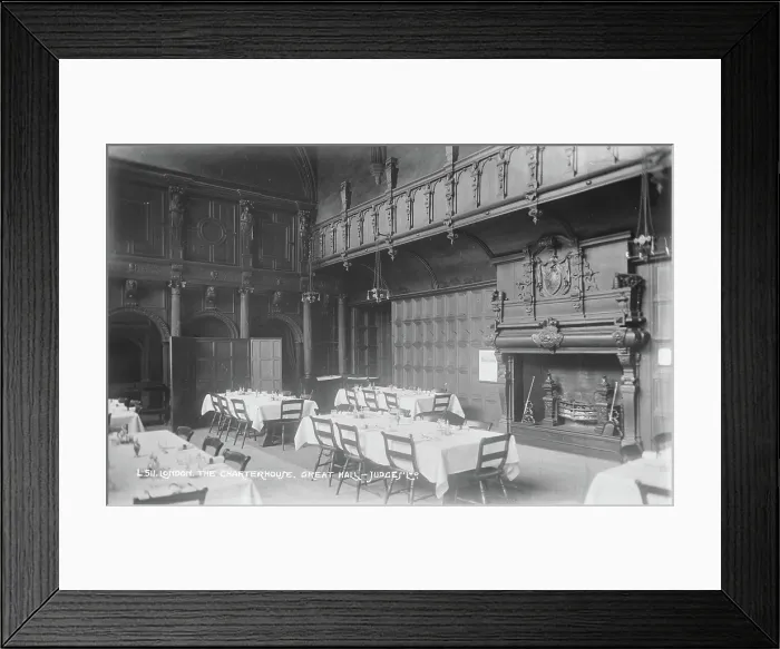 Framed Print : The Great Hall at Charterhouse Framed Print : The Great Hall at Charterhouse