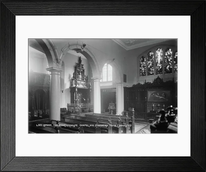 Framed Print : The Charterhouse Chapel and Founders Tomb Framed Print : The Charterhouse Chapel and Founders Tomb