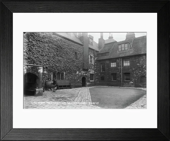 Framed Print : The Charterhouse Wash House Court Framed Print : The Charterhouse Wash House Court
