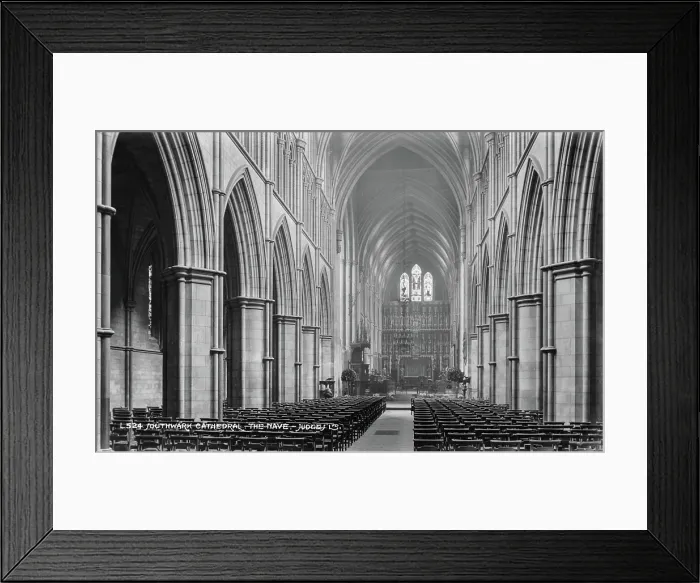 Framed Print : The Nave of Southwark Cathedral Framed Print : The Nave of Southwark Cathedral