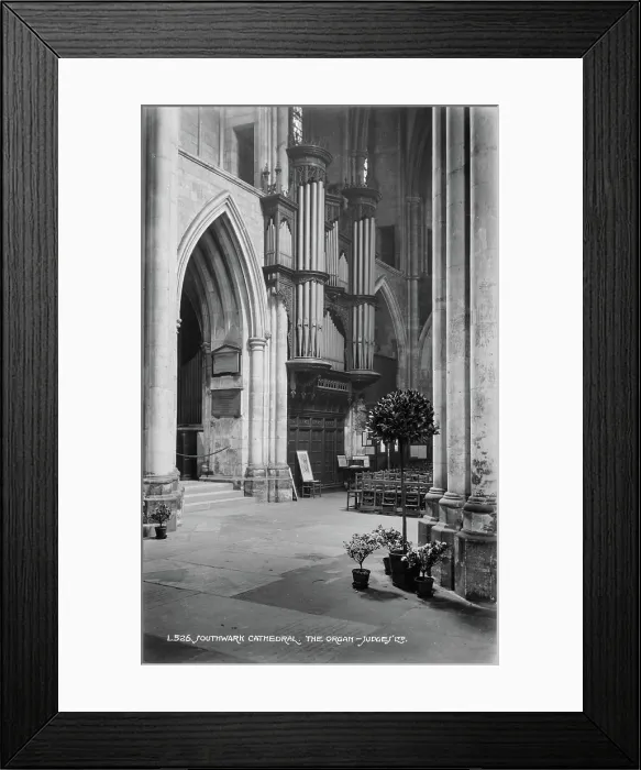 Framed Print : The Organ at Southwark Cathedral Framed Print : The Organ at Southwark Cathedral