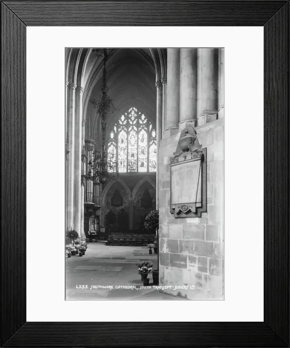 Framed Print : Southwark Cathedral - South Transept Framed Print : Southwark Cathedral - South Transept