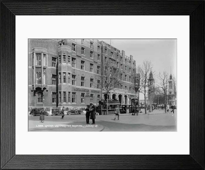 Framed Print : Westminster Hospital, London Framed Print : Westminster Hospital, London