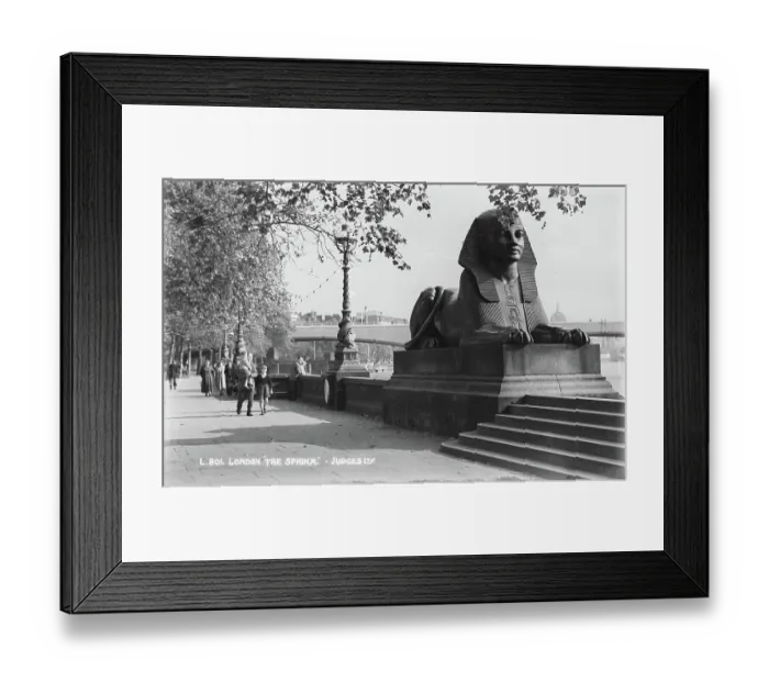Framed Print : The Sphinx in London Framed Print : The Sphinx in London