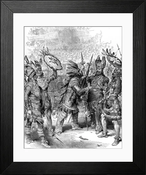 Framed Print : The Savage Club Entertainment at the Royal Albert Hall, 1883 Framed Print : The Savage Club Entertainment at the Royal Albert Hall, 1883