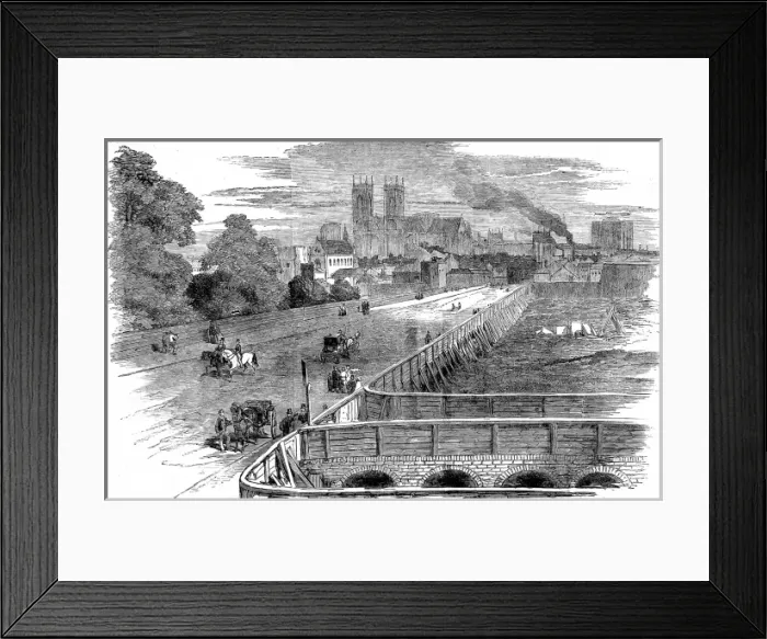 Framed Print : Victoria Street, London, 1851 Framed Print : Victoria Street, London, 1851