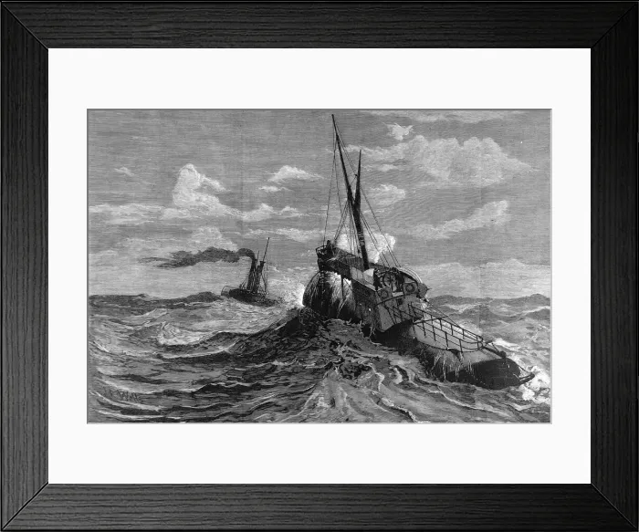 Framed Print : The Voyage of Cleopatras Needle to England, 1878 Framed Print : The Voyage of Cleopatras Needle to England, 1878