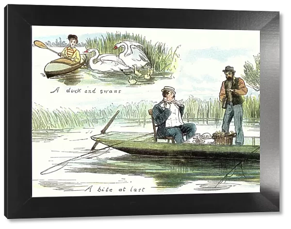 Boating on the River Thames, 1879