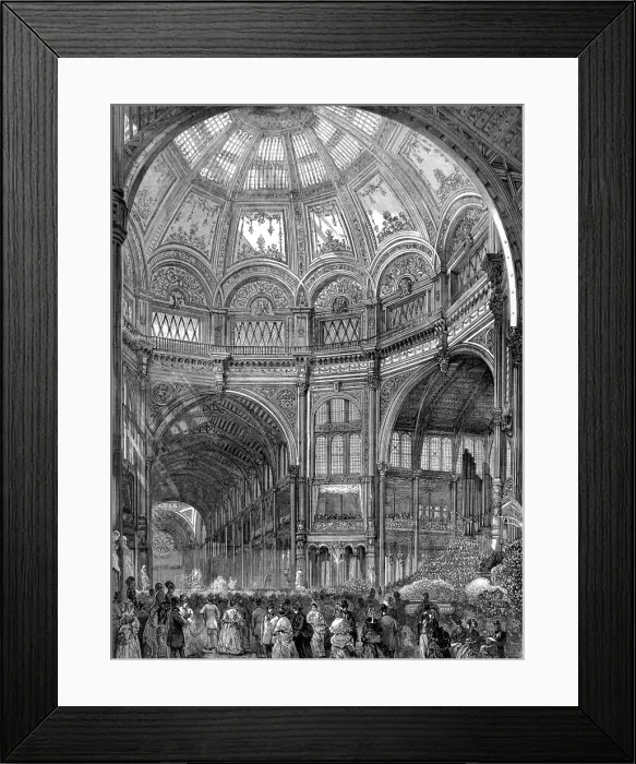 Framed Print : The Opening of the Alexandra Palace, London, 1873 Framed Print : The Opening of the Alexandra Palace, London, 1873