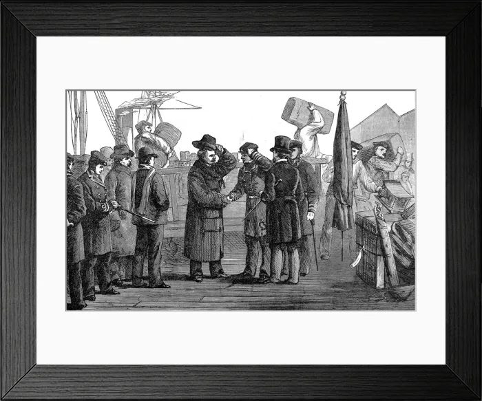 Framed Print : The Ashanti War (1873-74) - Sir Garnet Wolseley returns home Framed Print : The Ashanti War (1873-74) - Sir Garnet Wolseley returns home