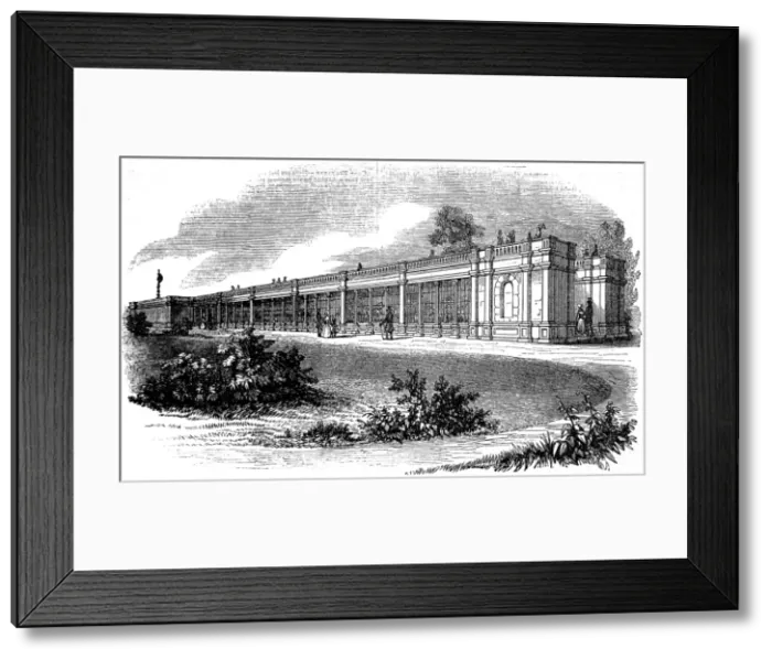 Framed Print : Carnivores House, London Zoo, 1842