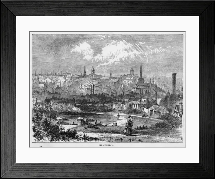 Framed Print : BIRMINGHAM Framed Print : BIRMINGHAM