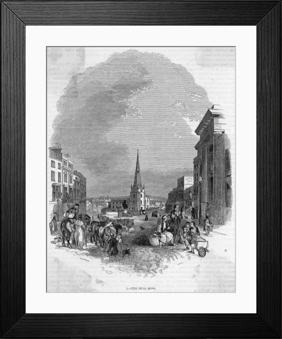 Framed Print : Birmingham Bull Ring Framed Print : Birmingham Bull Ring
