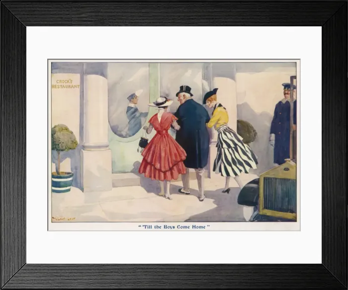 Framed Print : Till the Boys Come Home Framed Print : Till the Boys Come Home