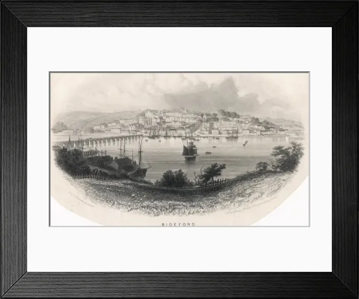 Framed Print : Bideford Devon Framed Print : Bideford Devon