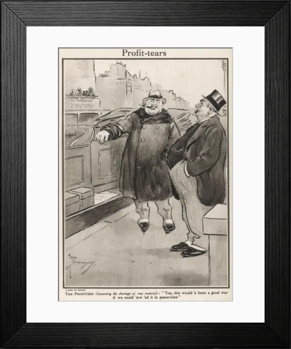 Framed Print : Profit tears by Fred Buchanan Framed Print : Profit tears by Fred Buchanan