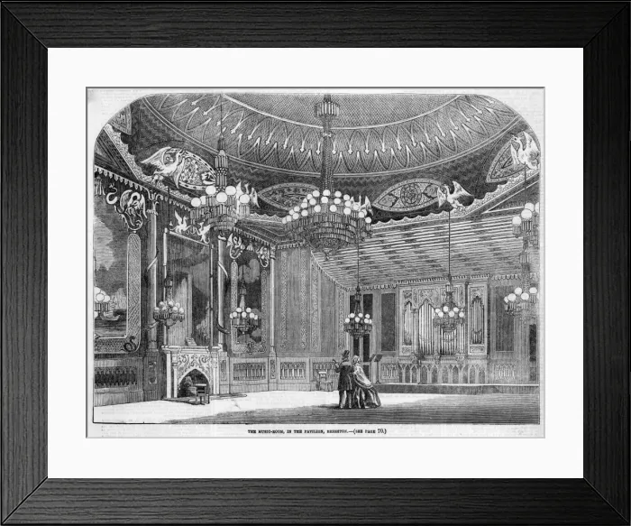 Framed Print : Brighton Pavilion Framed Print : Brighton Pavilion