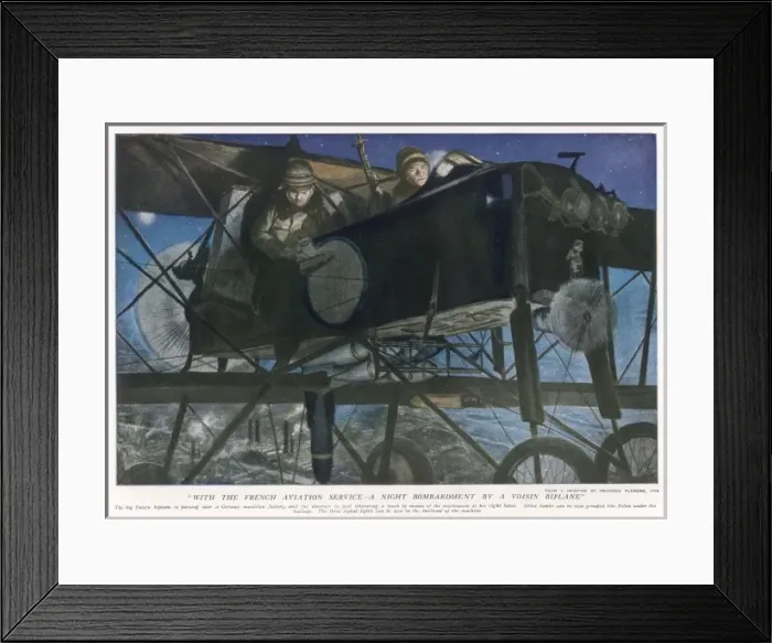 Framed Print : Night Bombardment Framed Print : Night Bombardment