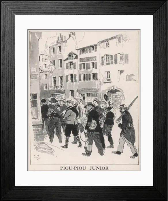 Framed Print : Piou Piou Junior Framed Print : Piou Piou Junior